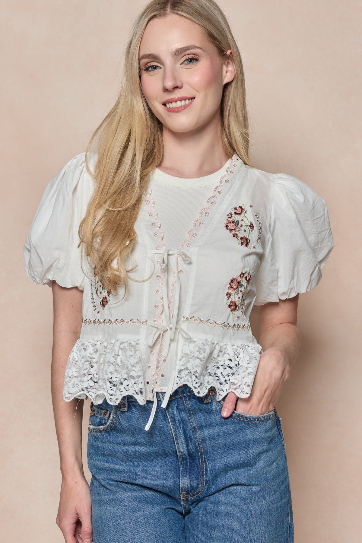 Fable Top in White – Ivy City Co