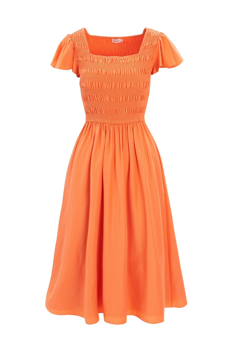 Janessa Dress in Orange - FINAL SALE