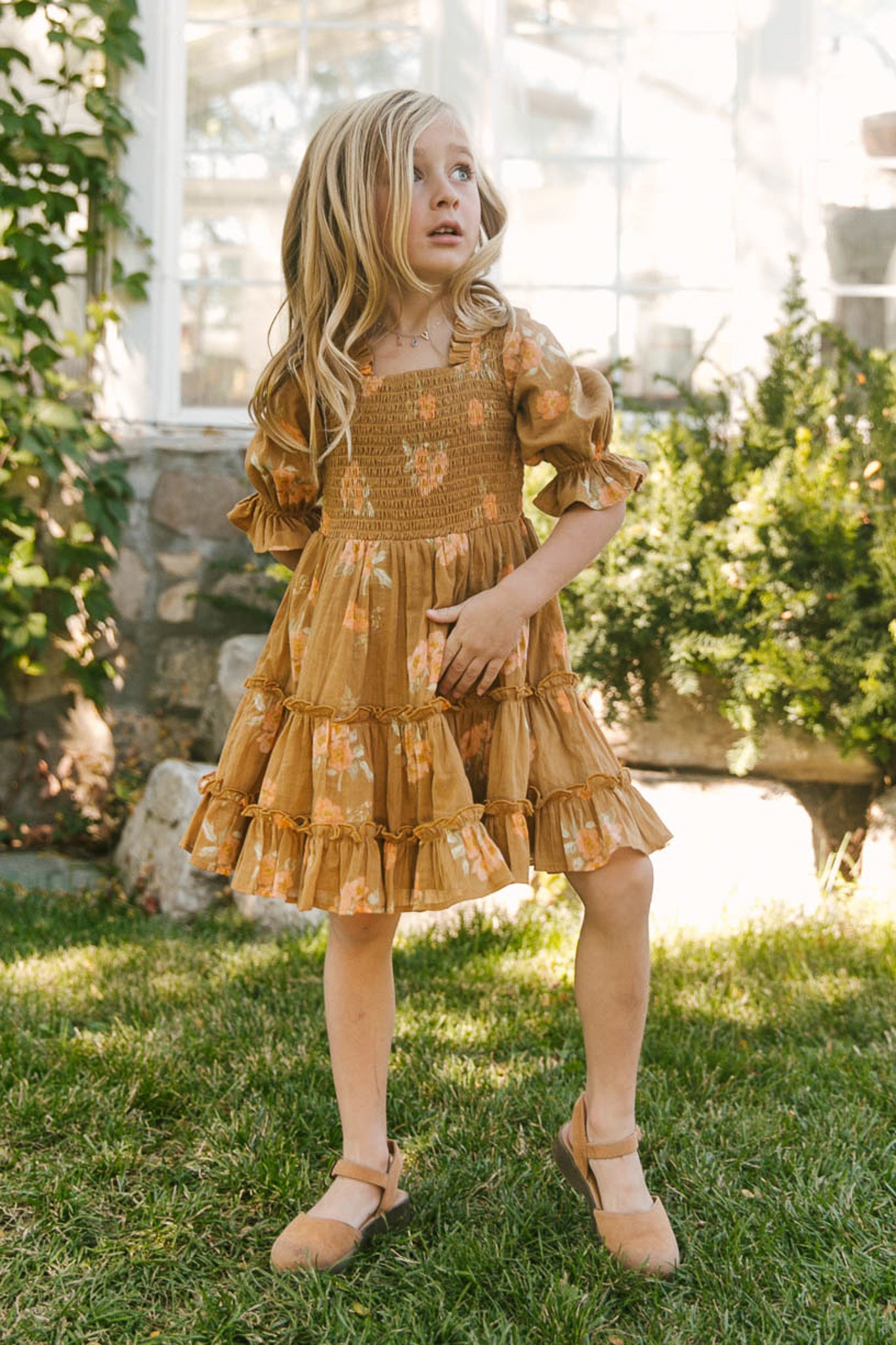 Ivy City Co. Madeline deals Dress in Amber Floral