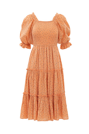 Madeline Dress in Sorbet