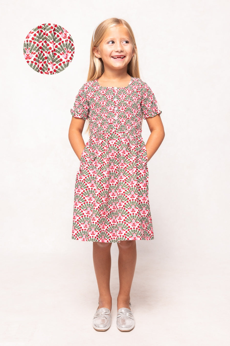 parker floral mini dress Mini Parker Dress in Floral Fan 9/10