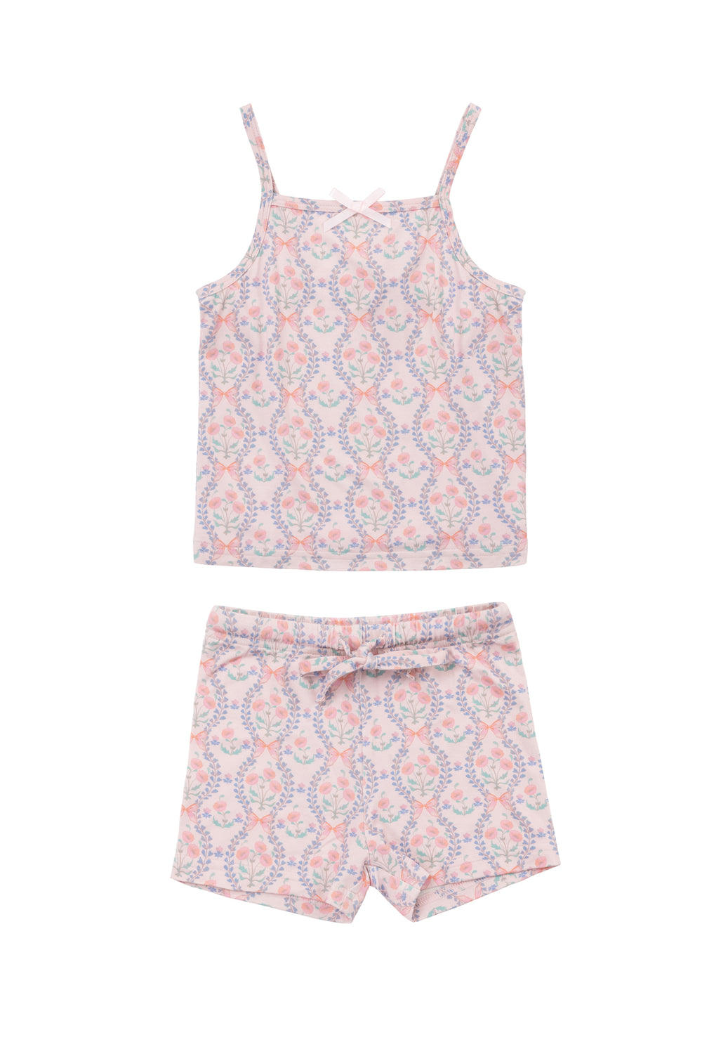 Mini Opal Pajama Set in Raquel Pink Floral