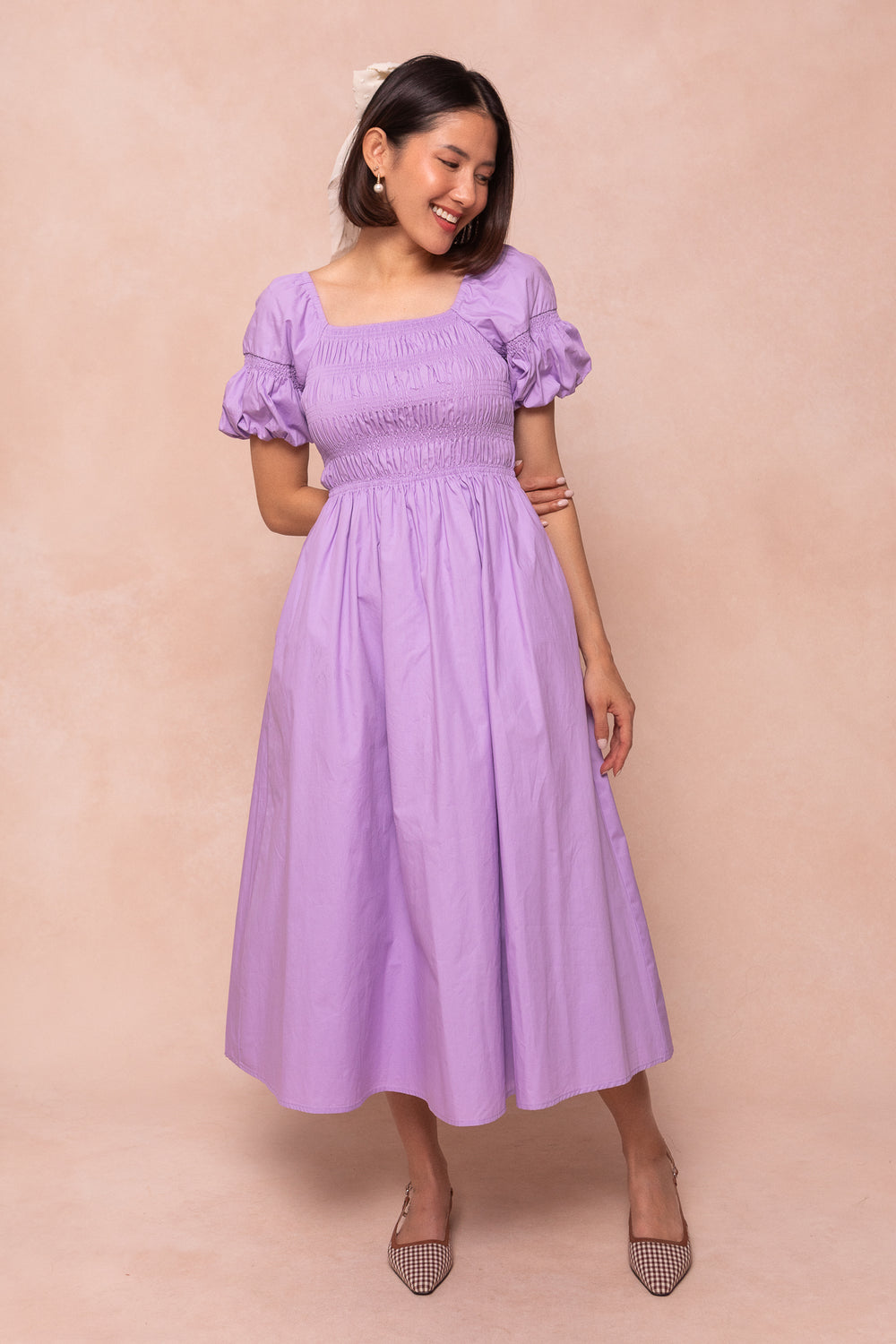 Lisa Dress in Lavender - FINAL SALE