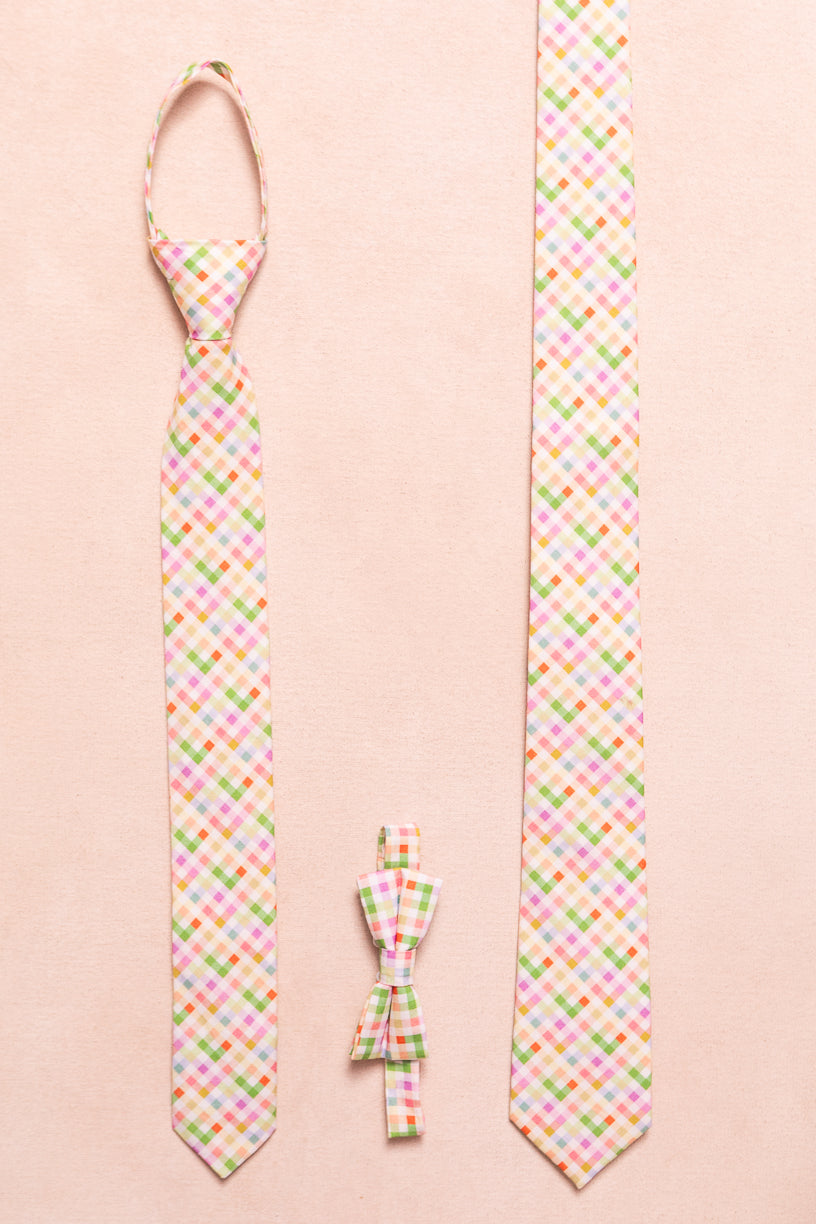 Ties in Boxwood Blossoms Print - FINAL SALE