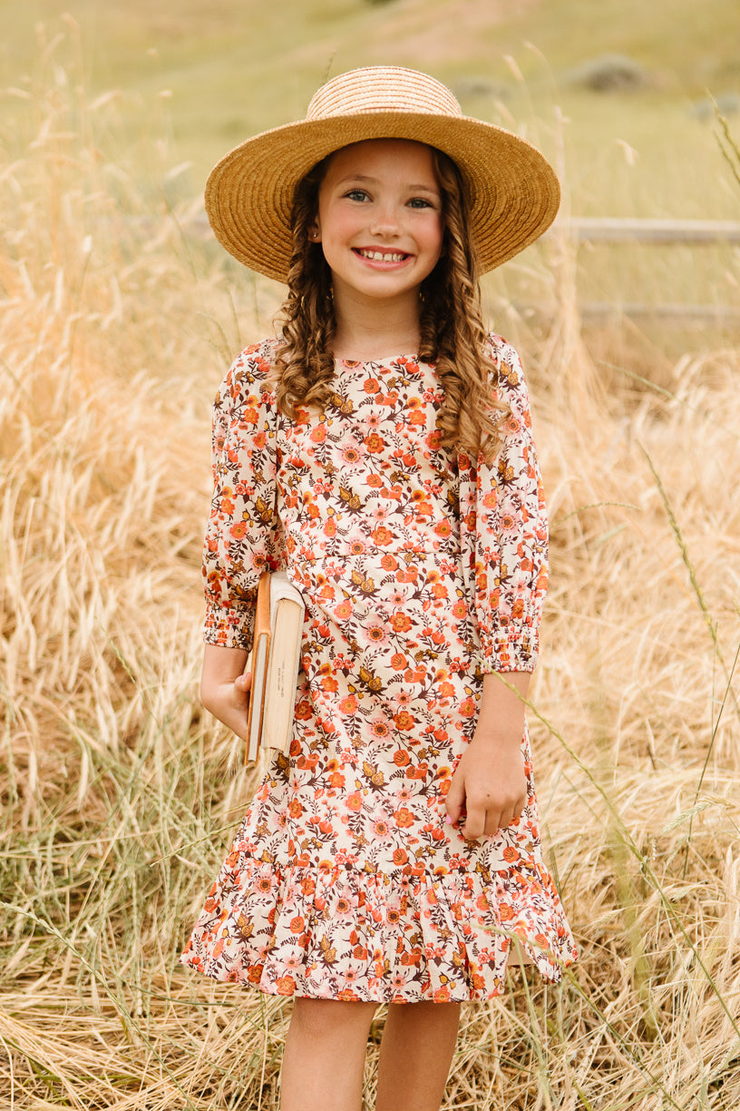 Mini Maya Dress in Fall Floral Ivy City Co