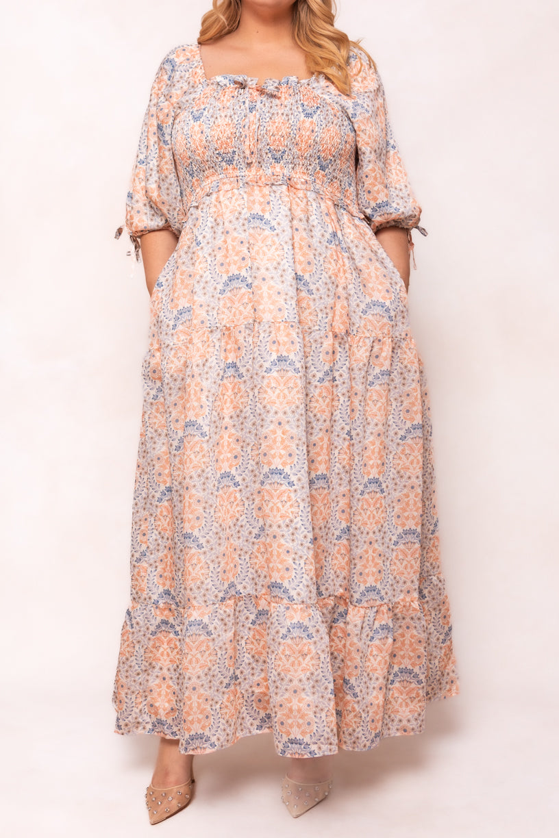 Nora Dress in Floral Print - FINAL SALE