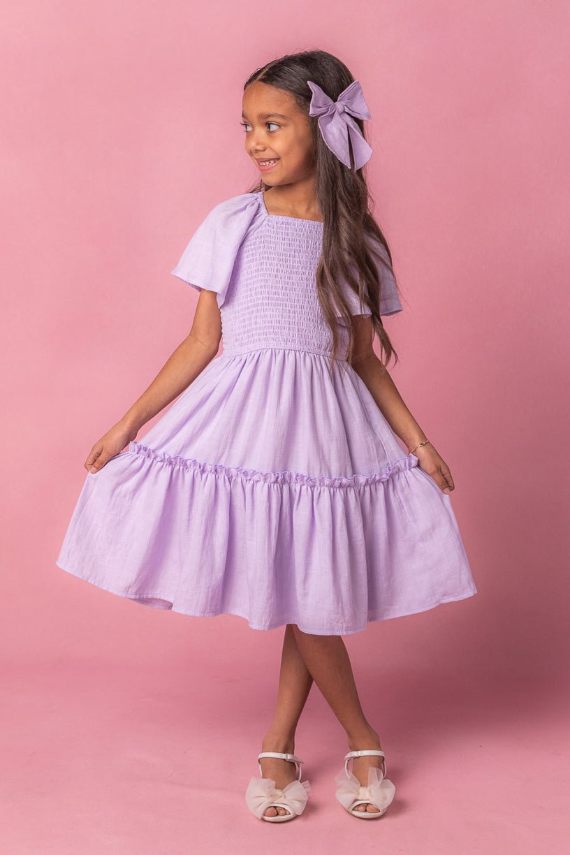 Mini Lennon Dress in Lavender – Ivy City Co