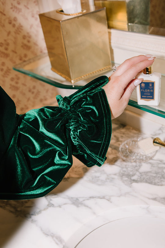 Scarlett Dress in Emerald