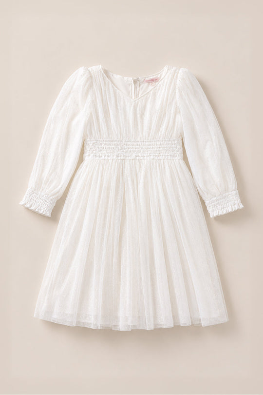 girls long sleeve white dress Mini Stella in SLEEVES:Short Sleeve Top pick for 1st Size:One size Long Sleeve Maxi Dresses