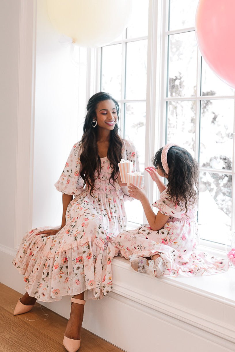 Roselyn Dress in Pink