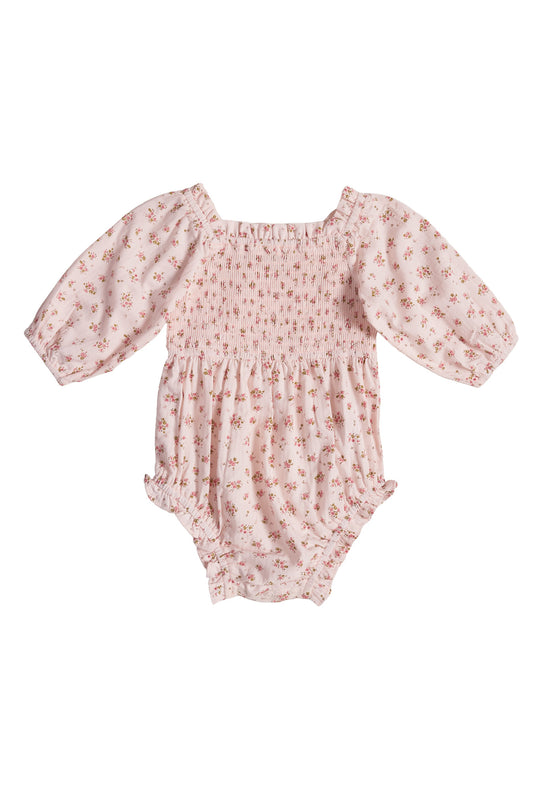 Baby Madeline Romper in Pink