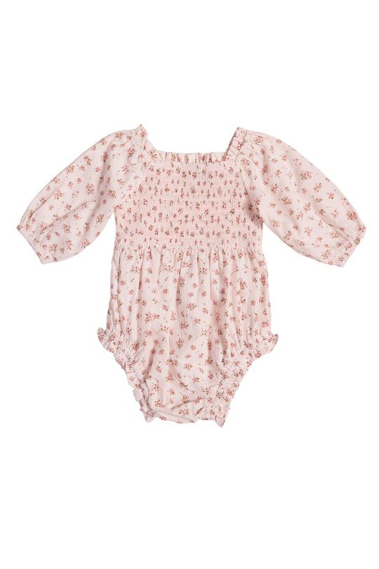 Baby Madeline Romper in Pink