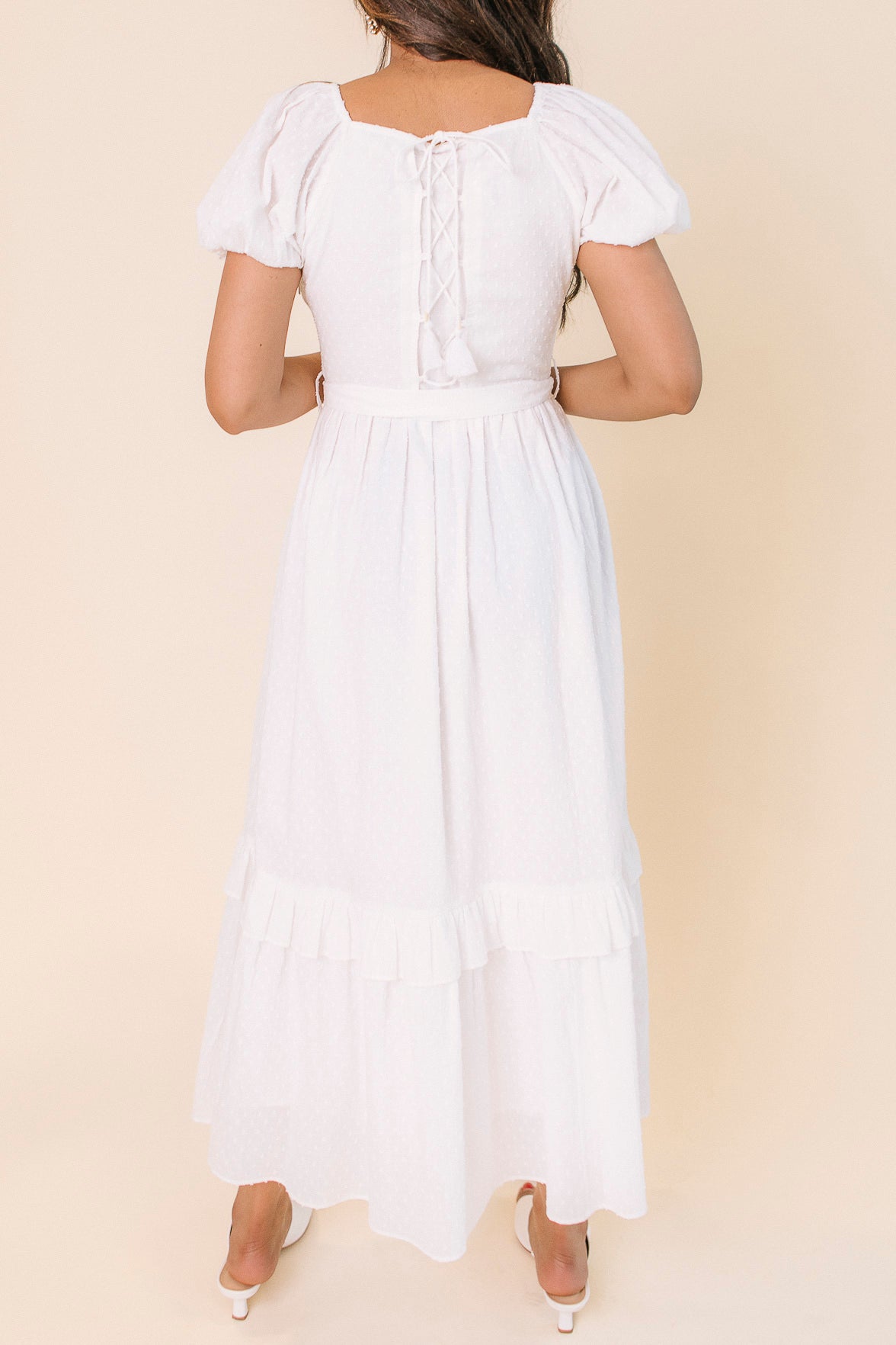 Antoinette Dress in White – Ivy City Co