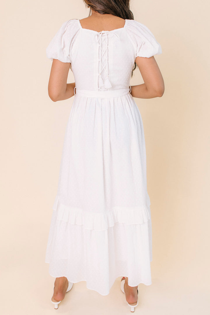Antoinette Dress in White