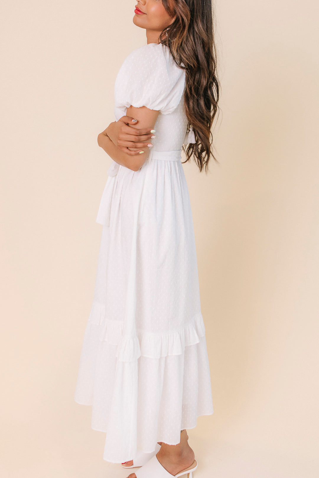 Antoinette Dress in White