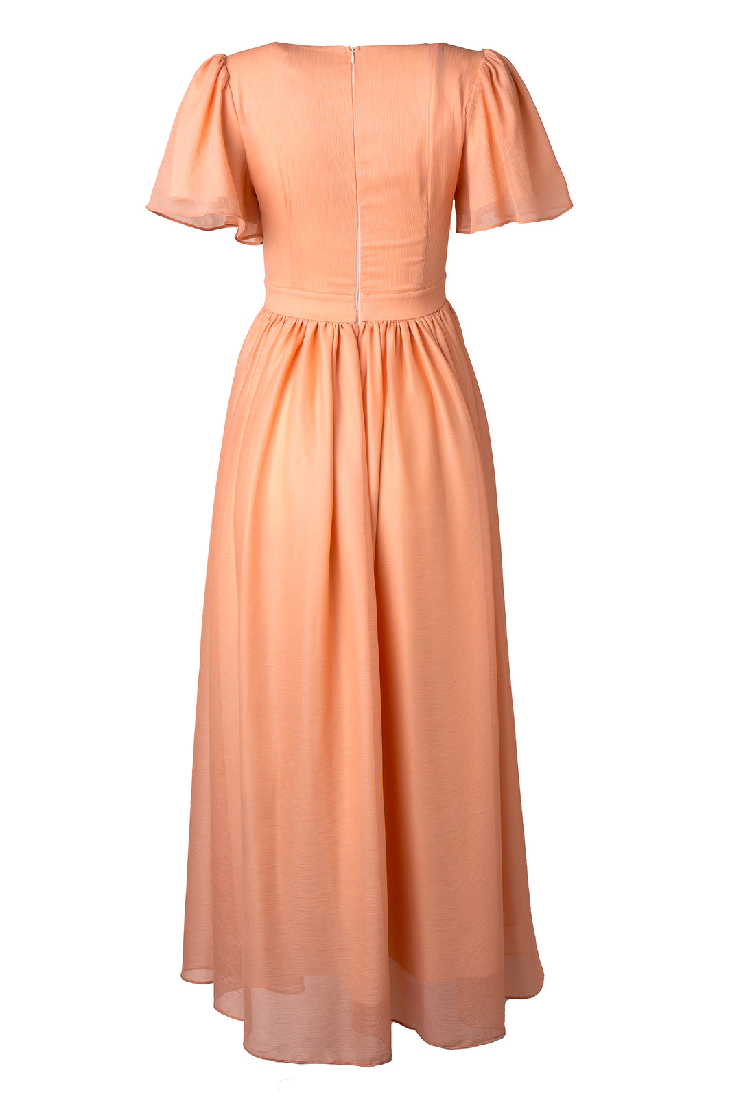 Abbie Dress in Apricot Crush