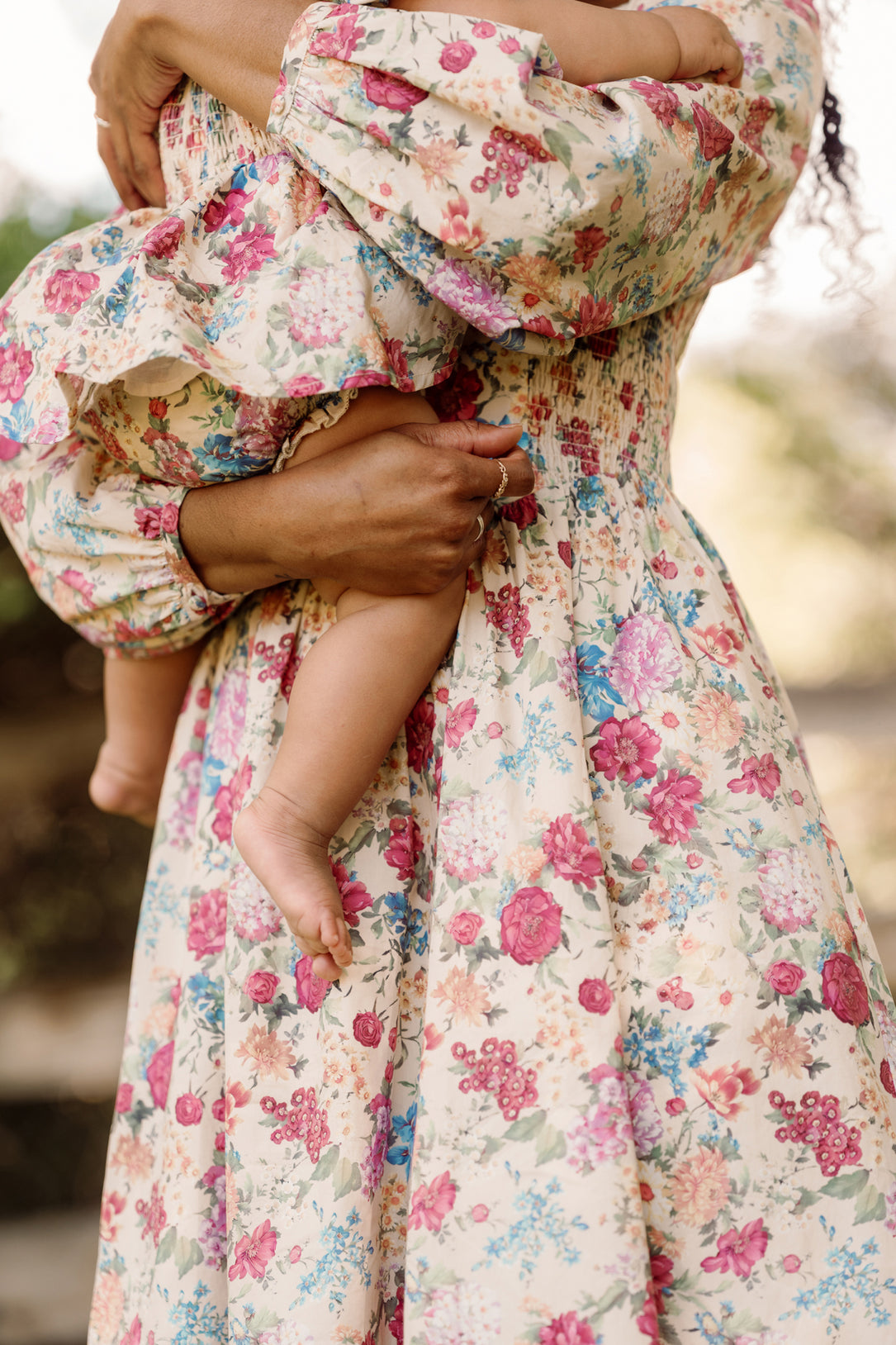 Adelpha Dress in Autumn Amity Floral – Ivy City Co