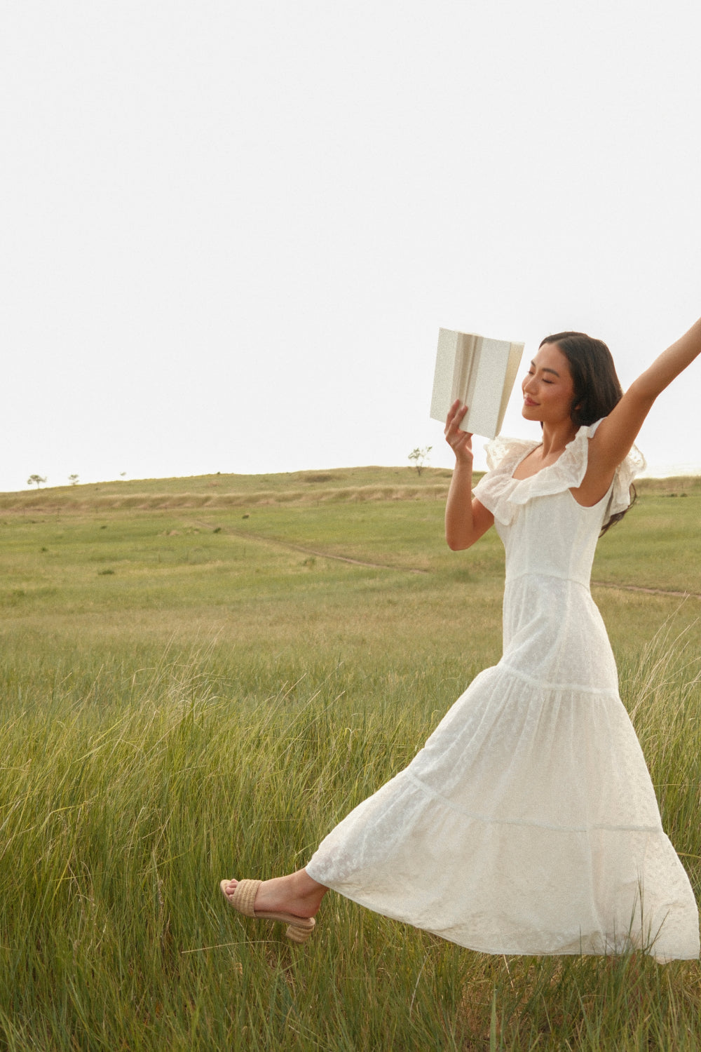 Alaina Dress in Ivory-10