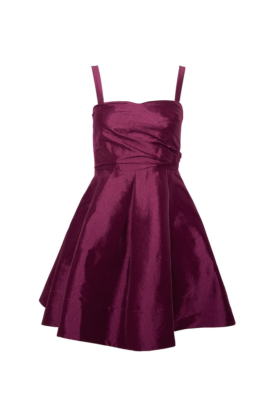 Alexis Dress in Wine