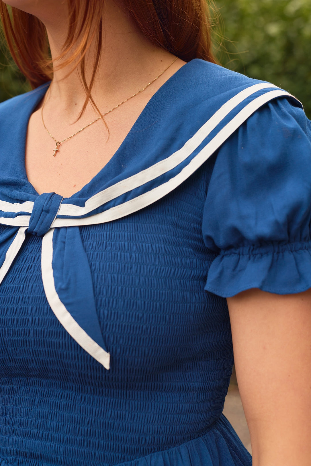 Alice Dress in Sailor Navy 1X