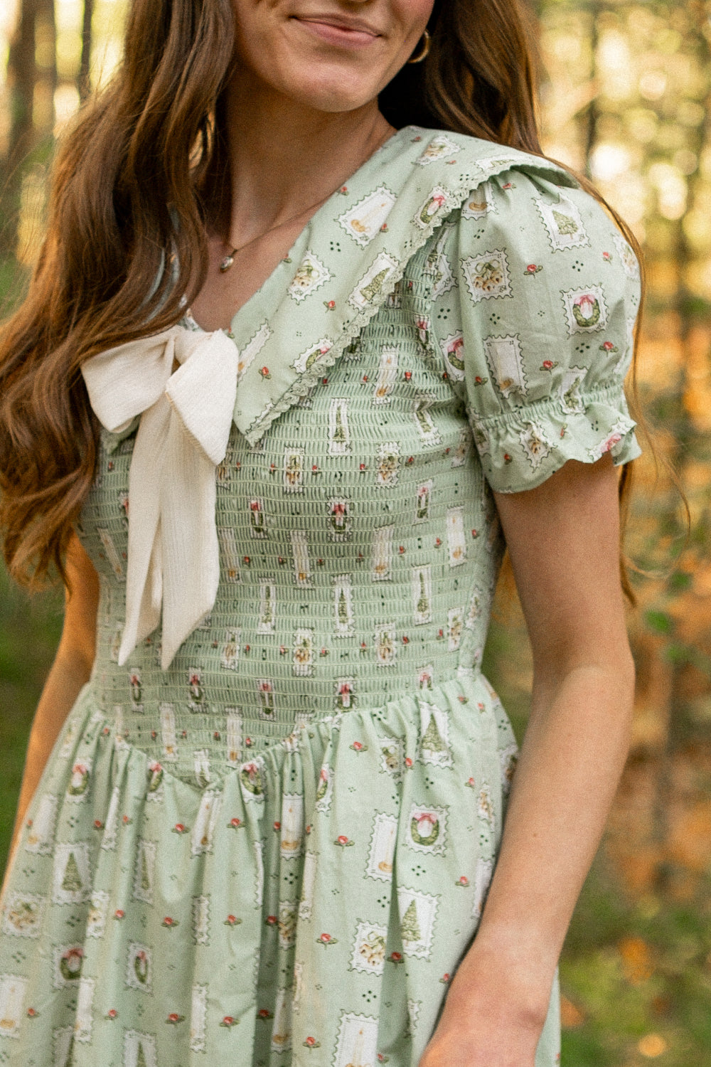 Alice Dress in Merry Mail