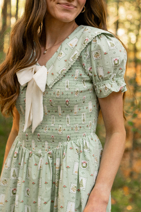 Alice Dress in Merry Mail