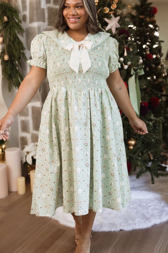Alice Dress in Merry Mail