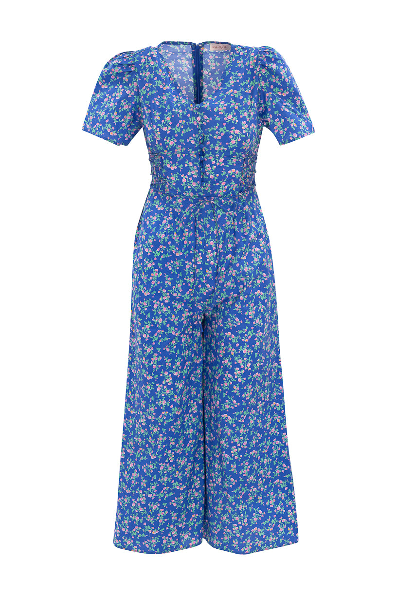 Allie Jumpsuit in Royal Blue