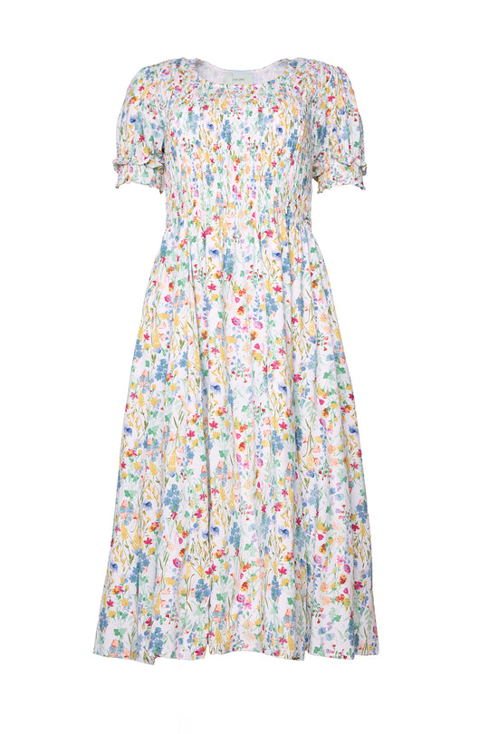 Amelie Dress in Floral Fields