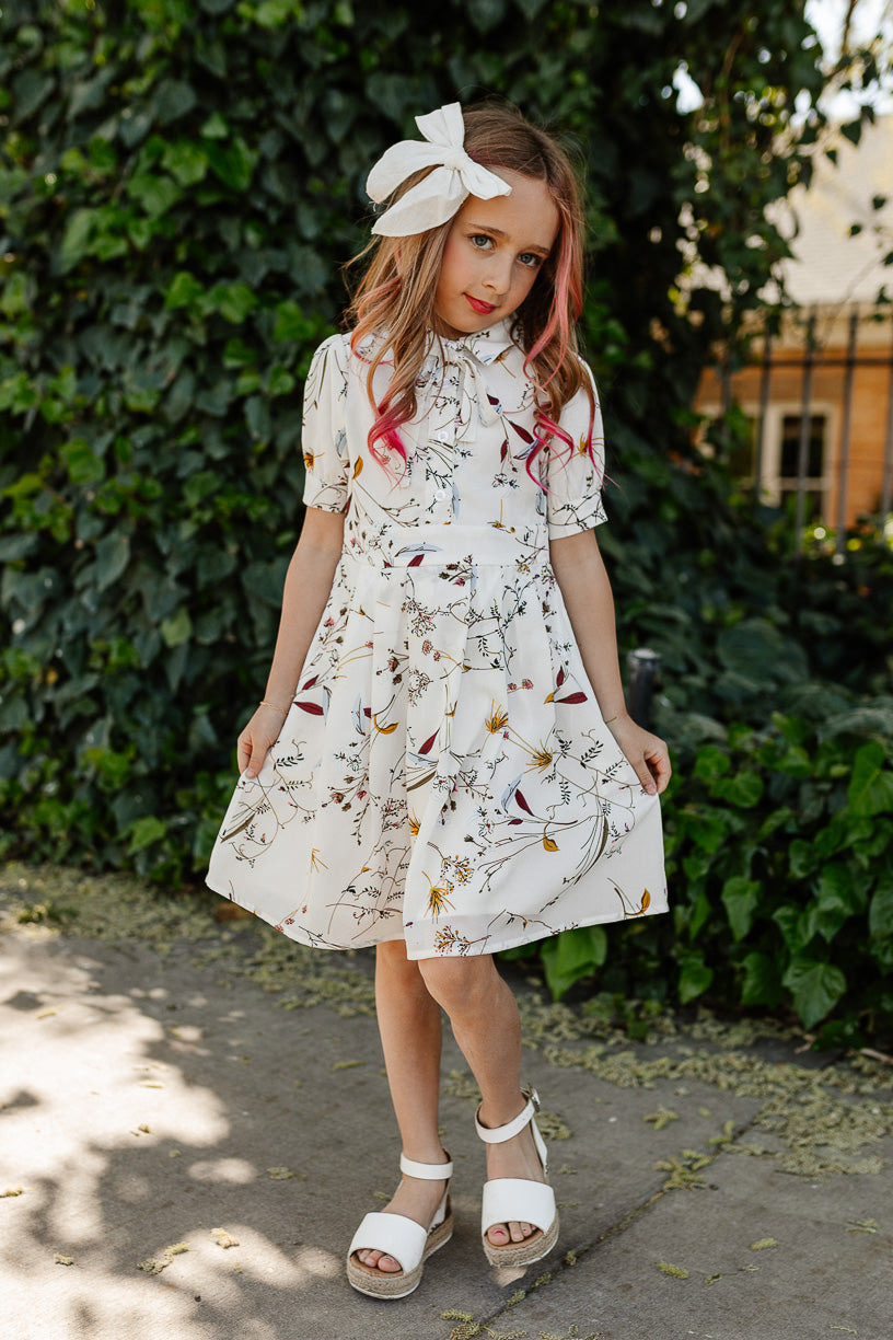 Mini Anna Dress in Spring Floral - FINAL SALE