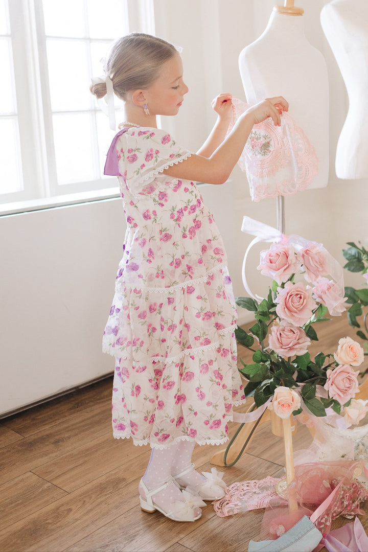 Mini Annabelle Dress in Roses