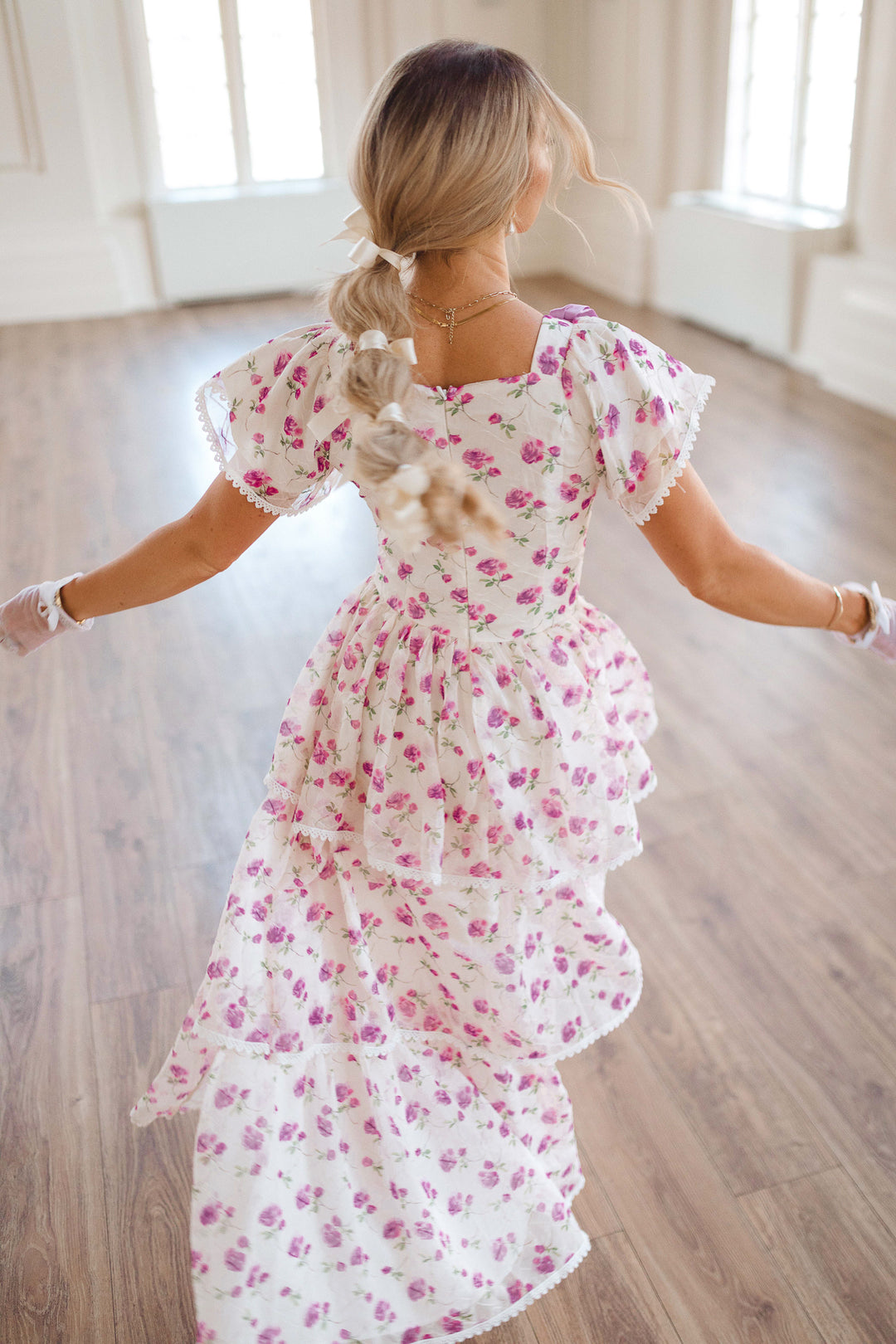 Annabelle Dress in Roses