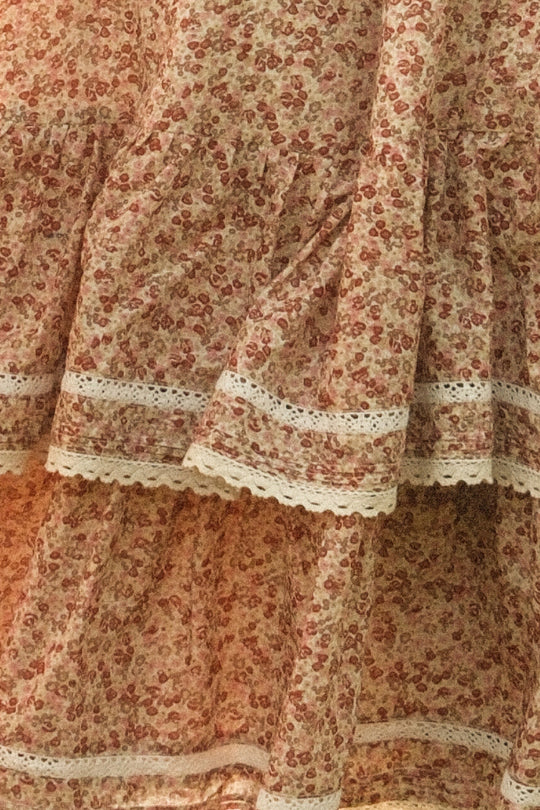 Annalise Midi Skirt in Philocaly Floral-5