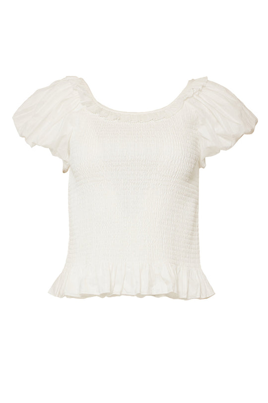 Annalise Top in Reverie Dobby-11