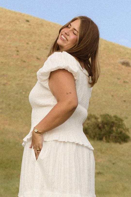 Annalise Top in Reverie Dobby-9