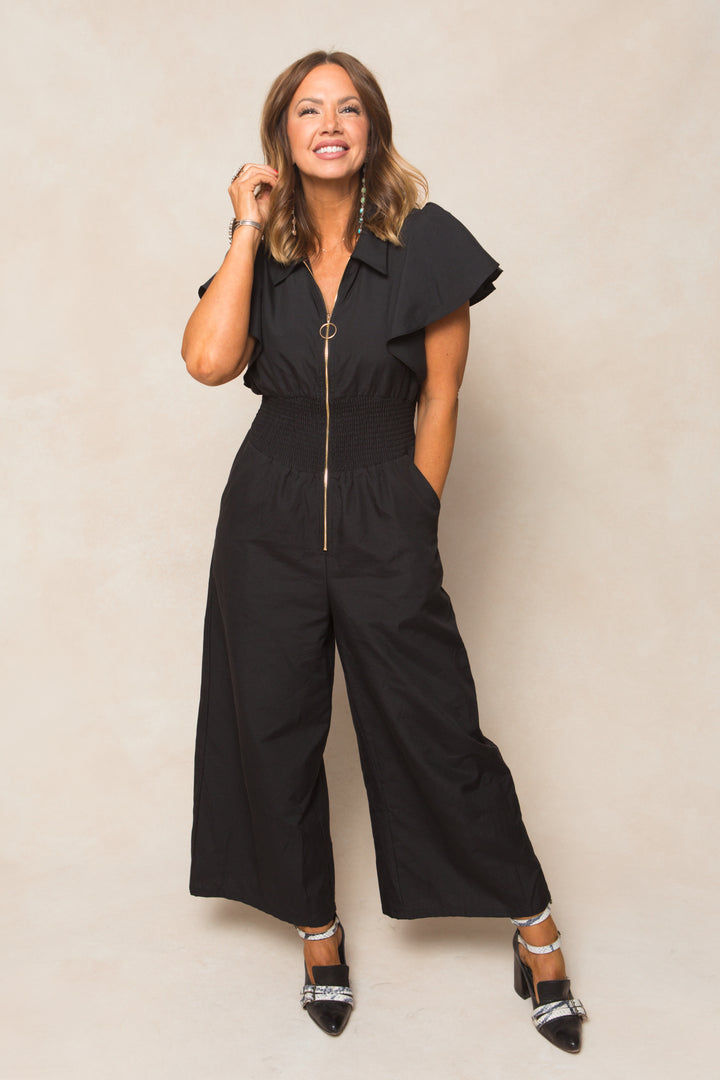 Betsy Jumpsuit in Black - FINAL SALE