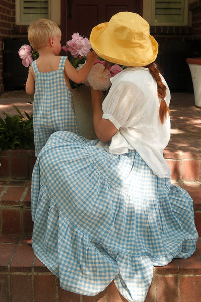 スカート MADISONBLUE / TUCK&GATHER SKIRT GINGHAM スカート MADISONBLUE / TUCK&GATHER SKIRT GINGHAM Bluebell Gingham