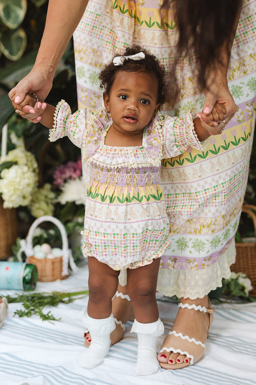 Baby Boxwood Blossoms Romper