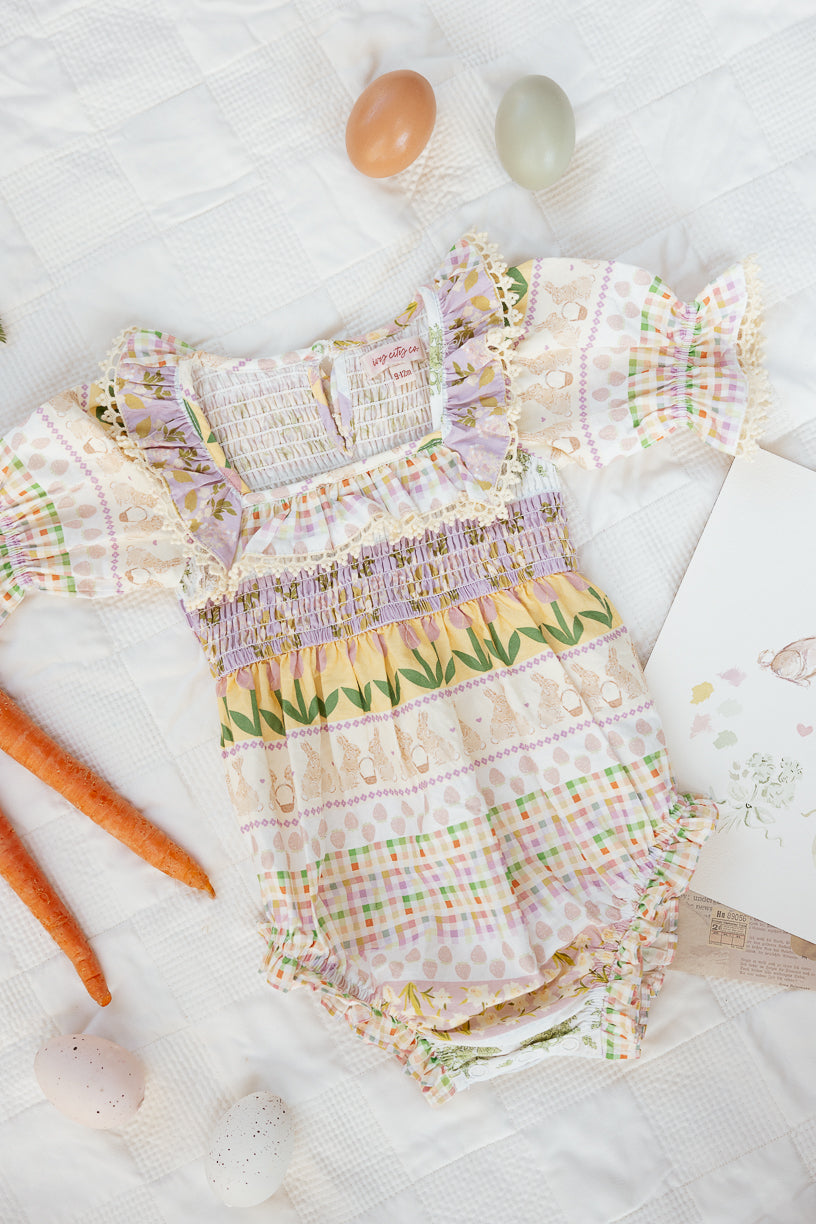 Baby Boxwood Blossoms Romper