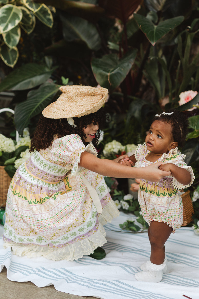 Baby Boxwood Blossoms Romper