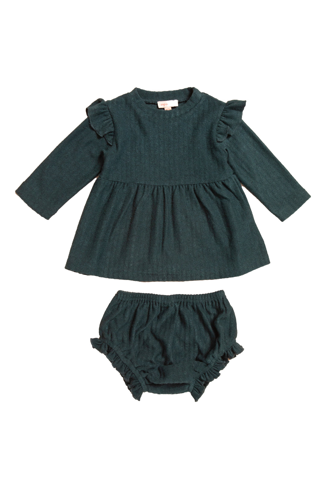 Baby Jensen Dress Set in Green