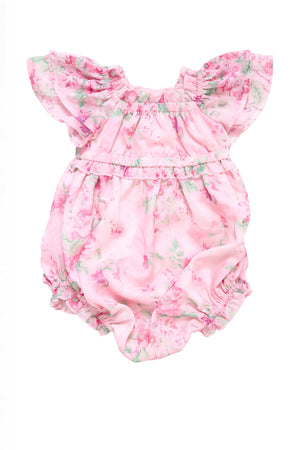 Baby Juliana Romper in Rose Trance