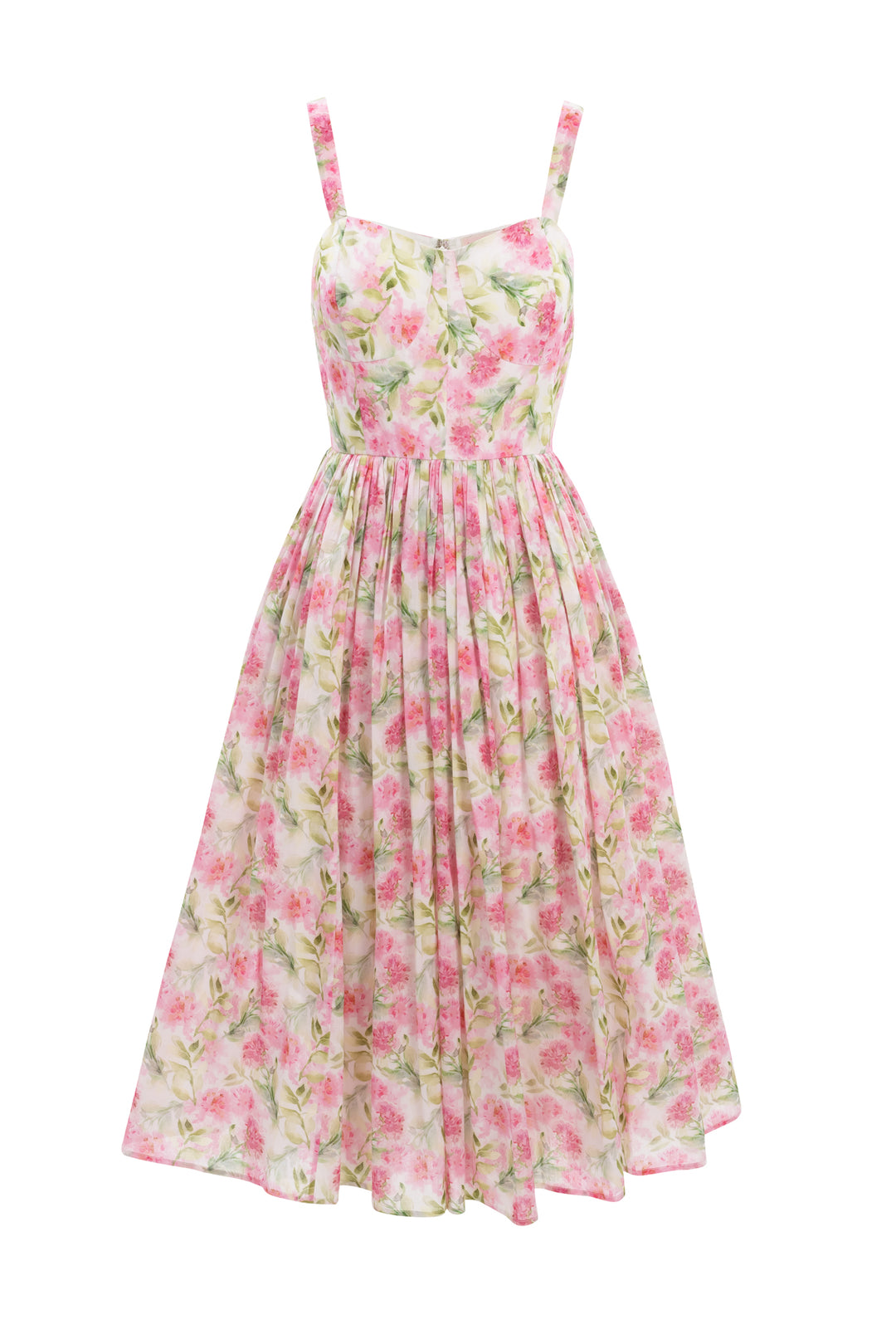Ballerina Tank Dress in Pink Floral