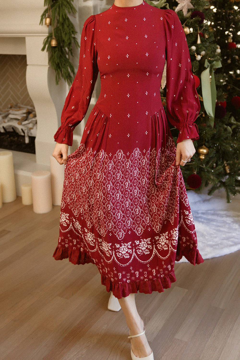 Bellissima Dress in Beth Needlepoint