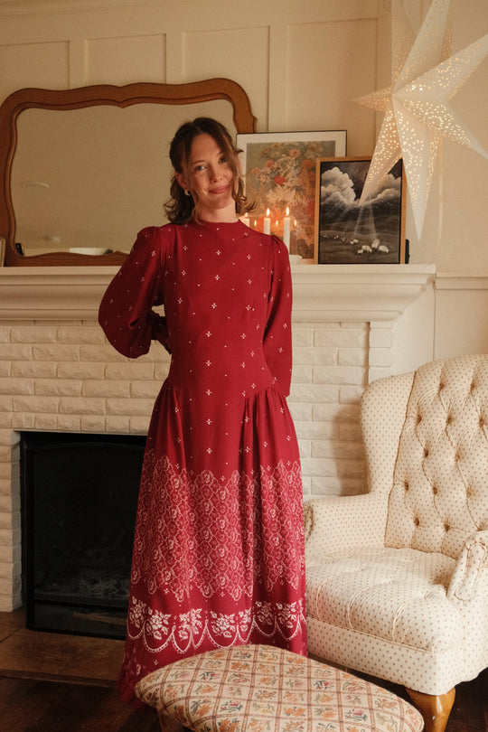 Bellissima Dress in Beth Needlepoint