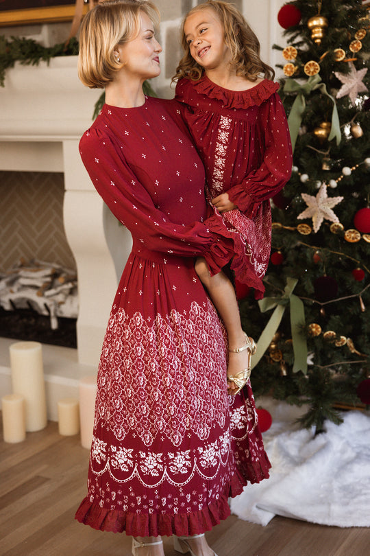 Bellissima Dress in Beth Needlepoint