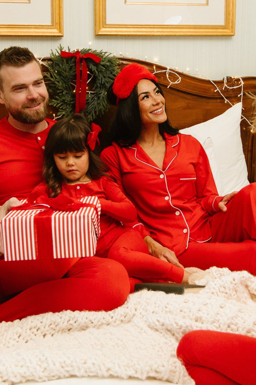 So Soft Classic Pajama Set in Red