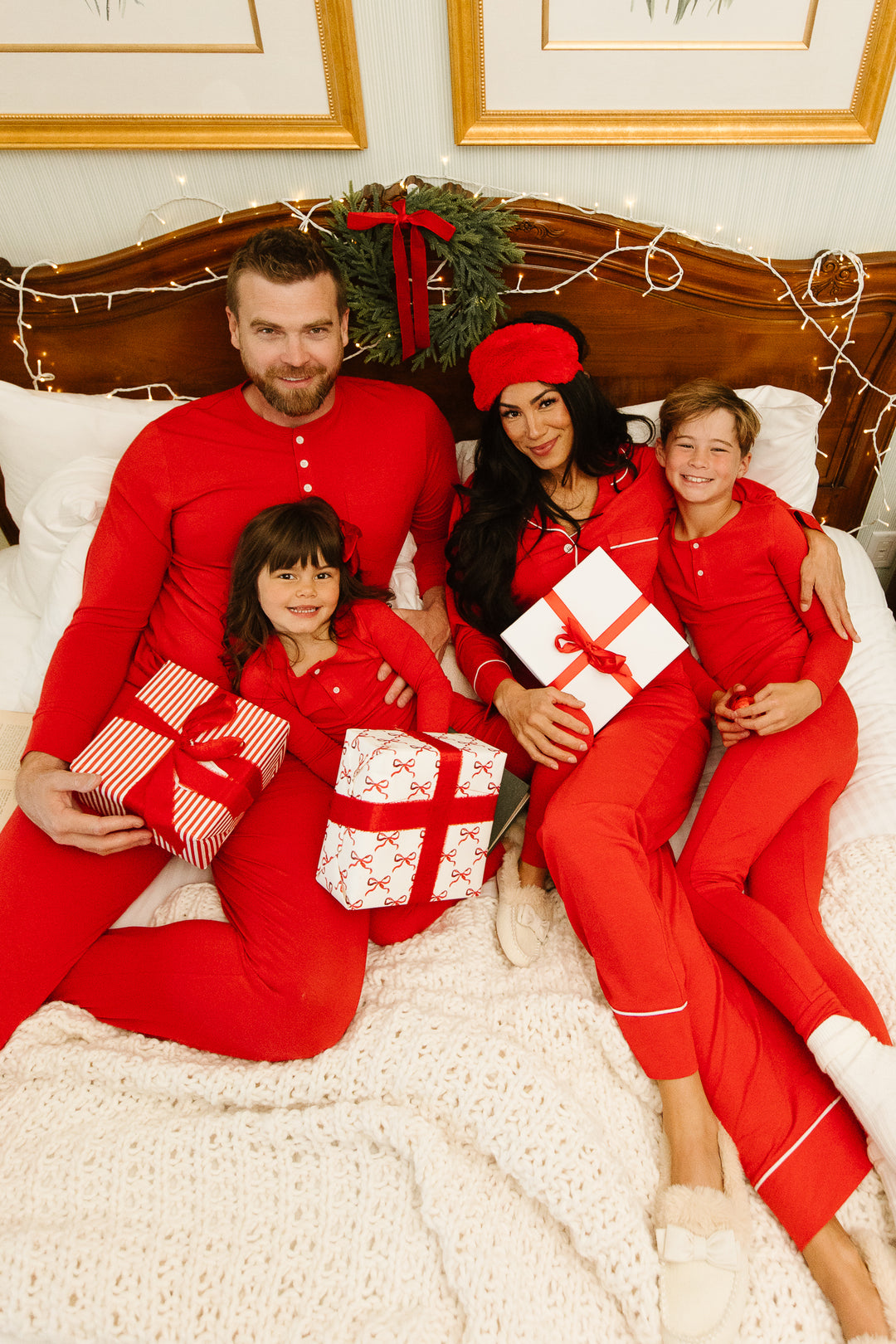 Mens So Soft Pajama Set in Red