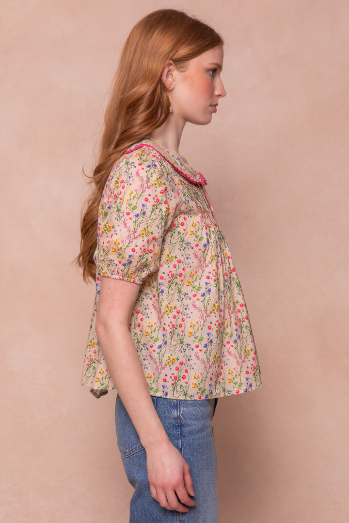 Betty Blouse in Floral