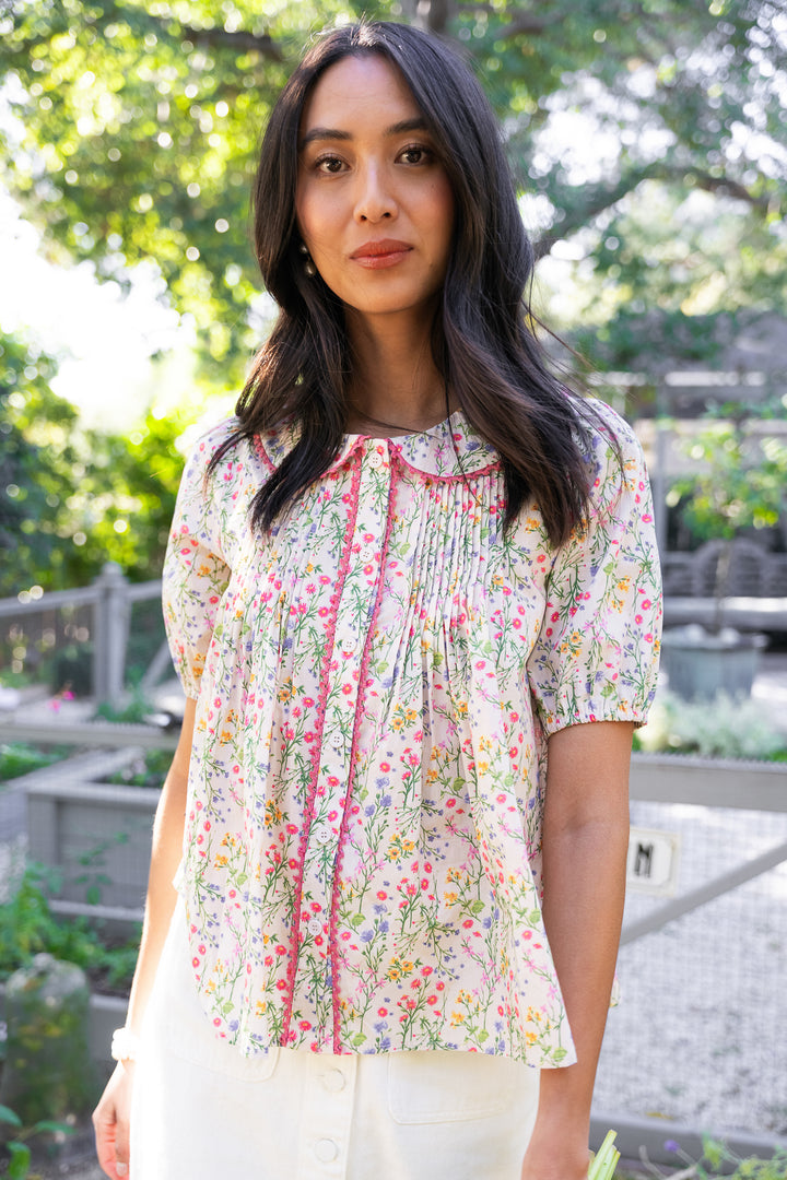 Betty Blouse in Floral - FINAL SALE – Ivy City Co